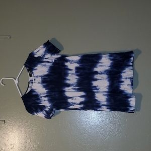 Lulus Beach Goer Tie Dye Mini Dress Small